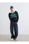 Polo Yaka Printed Men's Knitwear Sweater - 2