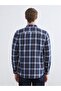 LCWAIKIKI Classic Regular Fit Long Sleeve Plaid Men's Shirt - 4