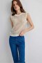 Slim Fit Sleeveless Knitwear