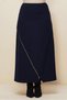 Zipped Detailed Skirt 60712