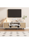 TV Stand with 2 Storage Cabinets & 3-Tier Shelves, TV Cabinet with Cable Management - 6