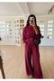 The Structured Burgundy Elegance Set - 2