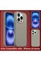 iPhone 16 Pro Max Liquid Silicone Case (Color Dark Grey) - 4