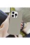 iPhone 16 Pro Max Liquid Silicone Case (Color Dark Grey) - 3