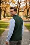 Judge Collar Zippered Steel Mesh Men's Vest - 2