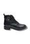 5004-26 Anatomical Skin Leather Zippered Lace-Up Women's Boots - 2