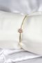 Pink Zircon Stone Heart Model Gold Color Women's Bracelet