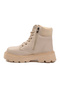 Beige Fleece Non-Slip Sole Women's Boots Serpa 5200 Z - 4