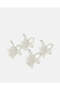 Girls White Hair Claw Set (Pack of 4) - 2