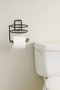 Round Adhesive Toilet Paper Hanger, Easy to Install Wc Paper Holder Napkin Holder Hanger - 4