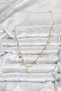 Brass Gold Color Clover Model Women's Necklace - 2