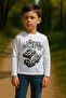 Barkod Ki̇ds935-11-25 Boy's D Leather-Look Jacket – White T-Shirt and Jeans Combination - 5