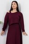 Strap Dress Long Sleeve Blouse Two-Piece Suit Dks1361 - 2