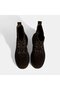 Women's Brown Metal Buckle Detailed Suede Leather Boots - 7