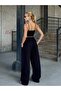 High Waist Elasticated Leg Double Pocket 3 Thread Sweatpants - 3