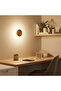 Aura Led Metal Plaster Single Wall Sconce Diameter 20 Cm, Antique Gold, Ambient Lighting Aura-15520-L - 3