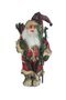 New Year Santa Claus 60cm Model with Wand and Plaid Sack - 3