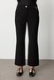 Wide Leg Pants with Chain Accessories - 3