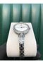 Steel Waterproof Women's Watch with Stone - 4