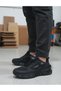 02499 Black Smoked Transitional Waterproof Balloon Sole Airzoom Men's Sports Shoes
