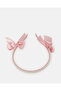 Girls Pink Bow Headband