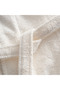 Tria Men's Bathrobe 100% Cotton Jacquard Cream-Mink - 5