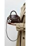 Cantamella Brown, Small Size Hand and Shoulder Bag with Pearl Charm Gift - 2