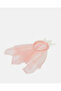 Girls Pink Headband With A Veil - 2