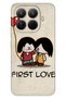 Xiaomi Mi 15t Pro Case Decorative Silicone Printed Cover First Love