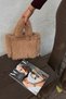 Lagraccio Paris Women's Havanna Plush Hand and Crossbody Bag - 4