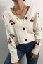 Knitted Detailed Jacket Look Knitwear Cardigan - 5