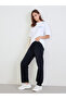 White Embroidered Slogan Oversized T-Shirt - 2