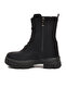 Black Children's Boots with Fleece Inside G-1001 F (Zippered) - 2