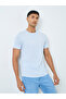 Light Blue Embroidered Oversized T-Shirt - 3
