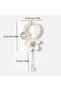 Shiny Stone Flower Model Bun Hairpin, Ponytail Hairpin, Stylish, Gift - 5