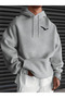 Minimalist Hoodie with Eagle Figure