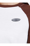 Color Block Raglan Sleeve Long Sleeve T-Shirt - 3