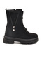 Black Children's Boots with Fleece Inside G-1001 F (Zippered) - 3