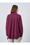 Oversized Longline Corduroy Shirt with Pockets - 5