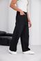 Puertas Men's High Waist Balloon Baggy Fit Loose Fit Jeans - 4