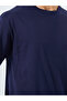 Men Navy Graphic Print Relaxed Fit T-Shirt - 4
