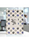 2026 Agenda Spotted Abstract Patterned Daily Agenda A5 (15X21 cm) - Beige