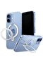 Ostand Spin Series Case for iPhone 17 (6.3") - 360° Spin Magnetic Stand, MagSafe, Clear