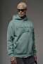 Trend Biz Oversized Piping Corded Hooded Sweatshirt - 2
