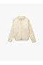 Hair Braid Textured Long Sleeve Zippered Knitwear Cardigan - 4