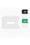 Id Badge Holder 10 Pieces White