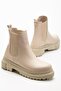 812-2137 Beige Elastic Daily Women's Boots - 5