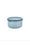 Storage Container Round Set of 12 with Soft Lid Blue Food Freezer Food Container - 4