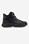 Men's Hooked Trekking Shoes; Black Smoke - 2