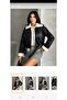 Women's Belted Fur-Lined Leather Coat - 3